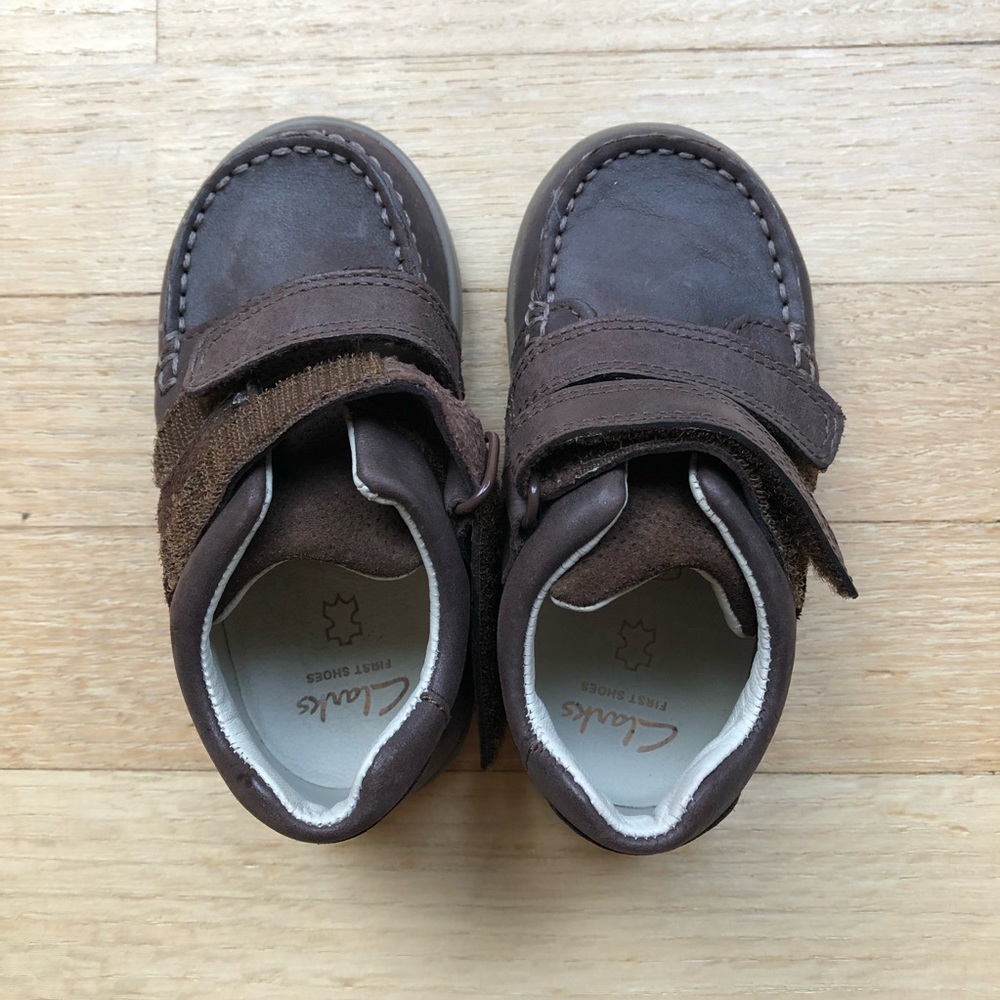 Clarks Velcro Toddler Shoes/Boots